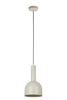 Lampa wisząca VITRUM dzwonek szary beż 41104