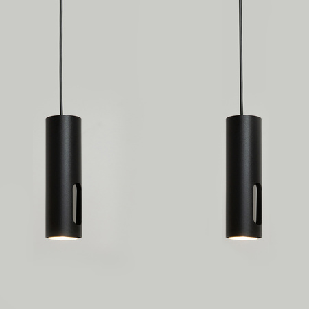 FLOW 2 zwis czarny/srebrny 41212