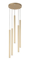 Lampa wisząca sople złota Sigma Lighting SOPEL 5 koło 33627