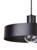 Lampa wisząca metalowa czarna Sigma Lighting RIF 1 L 30895