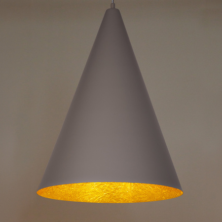 Lama wisząca Vesuvio taupe/złoty S 41056