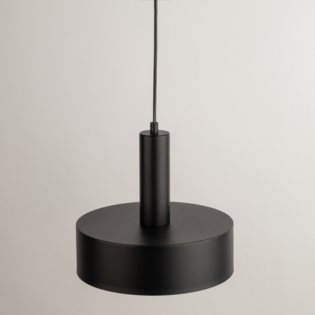 Lampa wisząca VITRUM koło czarny 40811