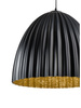 Lampa wisząca duży klosz czarno-złota Sigma Lighting TELMA 50 32020
