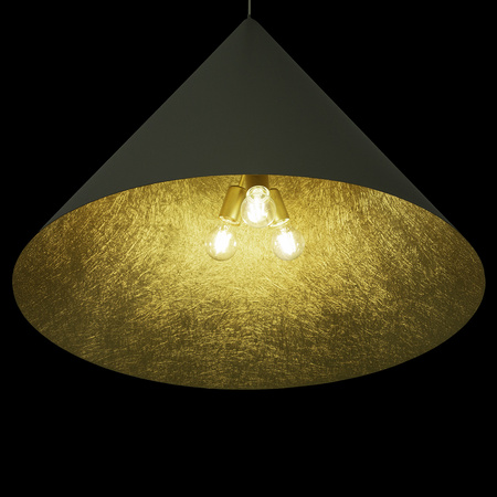 Lampa wisząca Vesuvio beżowy/złoty L 3xE27 41070