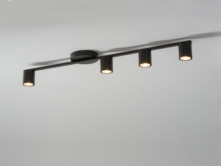 Plafon spot czarny Sigma Lighting SKY 4 33436