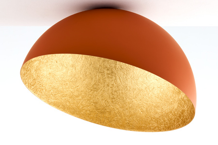 Plafon kopuła ceglany_złoty Sigma Lighting SFERA 50 41518