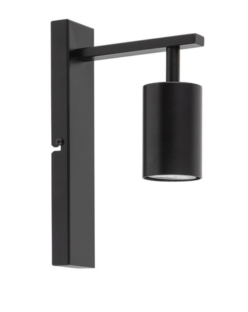 Kinkiet czarny z reflektorem Sigma Lighting VENDO 33698