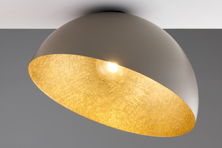 Plafon kopuła taupe_złoty Sigma Lighting SFERA 50 41519