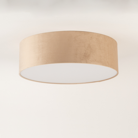 Plafon okrągły welurowy beżowy Sigma Lighting SOFT L 40655
