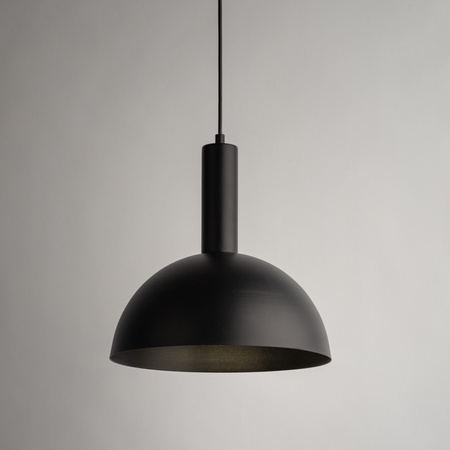 Lampa wisząca VITRUM kopuła M czarny 40809