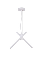 Lampa wisząca rurki biała Sigma Lighting LUMEN 2 33203