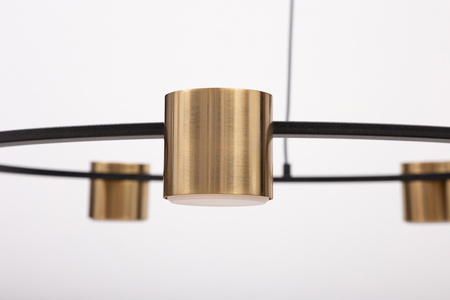 KODO 7 zwis czarny/złoty szczotkowany  41330	