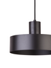 Lampa wisząca metalowa czarna Sigma Lighting RIF 1 M 30896