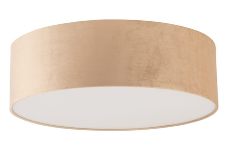 Plafon okrągły welurowy beżowy Sigma Lighting SOFT L 40655