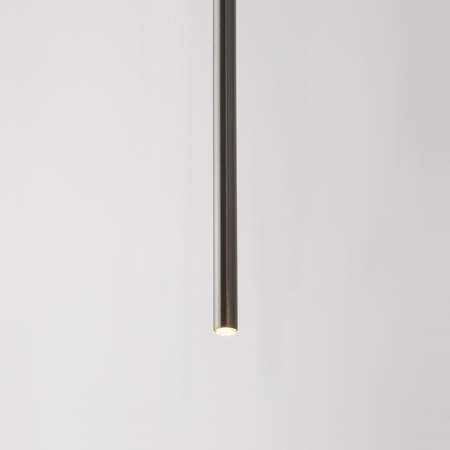 Lampa wisząca rurki sople srebrna Sigma Lighting SOPEL 5 PROSTY 33618