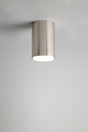 Plafon TUBO L srebrny satyna 40847