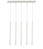 Lampa wisząca rurki sople biała Sigma Lighting SOPEL 5 PROSTY 33616