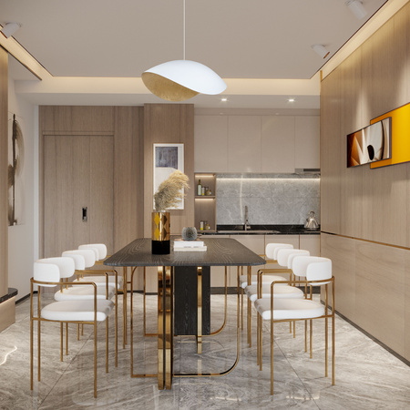 Lampa wisząca SONA biały/złoty 41098