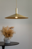 Lama wisząca CAPRI M złoty 41007