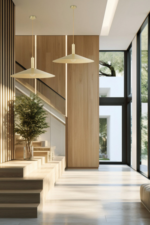 Lama wisząca CAPRI S złoty 41006