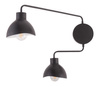 Kinkiet podwójny czarno-biały Sigma Lighting - HOLI 2 32490