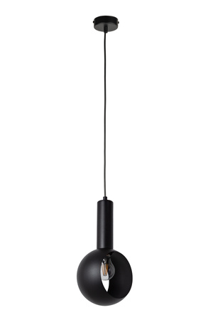 Lampa wisząca VITRUM oczko czarny 41108