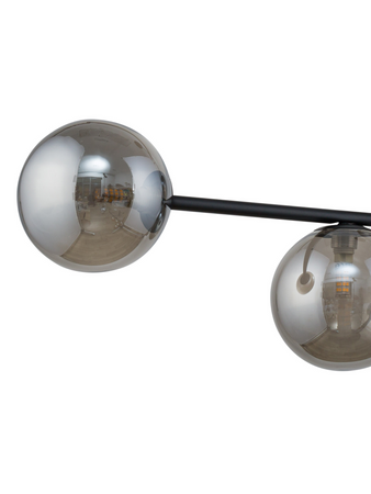 Lampa sufitowa kule szara Sigma Lighting ROMA 3 32083