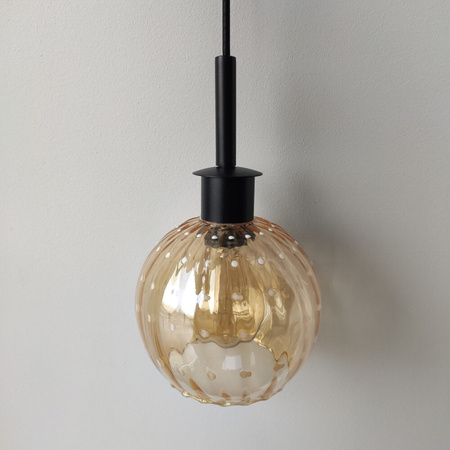 Klosz bursztynowy do lampy COMO D Mały