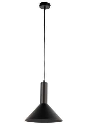 Lampa wisząca VITRUM stożek czarny 40810