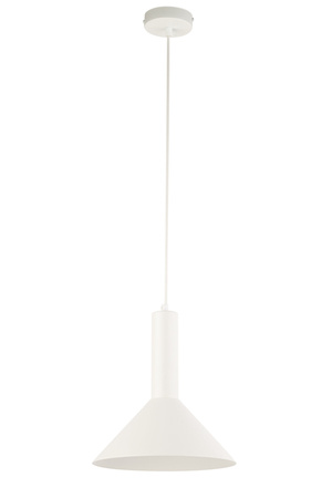 Lampa wisząca VITRUM stożek biały 40814