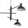 Lampa wisząca metalowa czarna Sigma Lighting ARTIS 3 40527