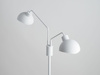 Lampa podłogowa podwójna biała Sigma Lighting - ROY 50329