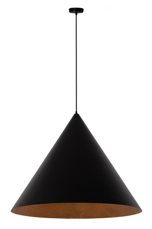 Lampa wisząca Vesuvio czarny/miedziany L 3xE27 41045