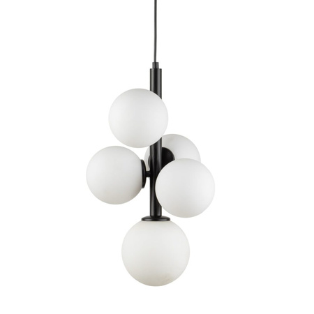 Lampa wisząca kule Sigma Lighting - PERLA 5 czarny 33488