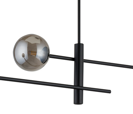 Lampa sufitowa nowoczesna kulki szara Sigma Lighting ORO 3 szary 32074