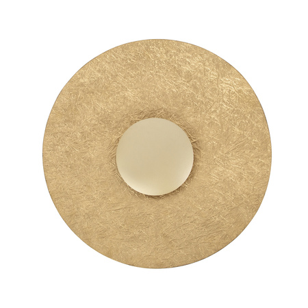 SOLE designerski kinkiet z włącznikami z żywicy Fi 55 cm złoty 41514