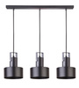 Lampa wisząca metalowa czarna Sigma Lighting RIF PLUS 3 31194