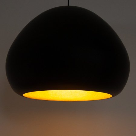 Lampa wisząca Lava czarny/złoty 41077