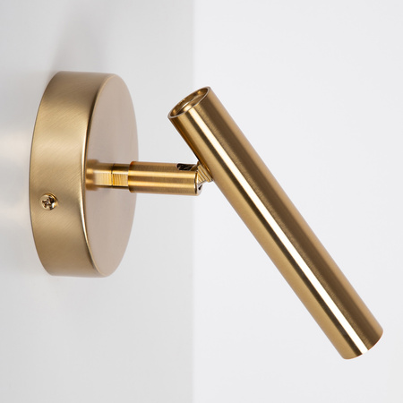 SOPEL kinkiet złoty szczotkowany 41511	