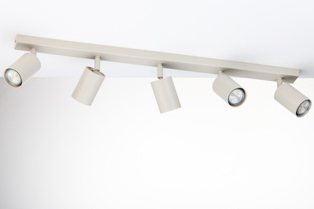 Reflektory sufitowe led szary beż Sigma Lighting ZOOM 5 41517