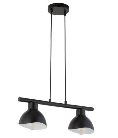 Lampa wisząca metalowa czarno-biała Sigma Lighting - FLOP 2 32419