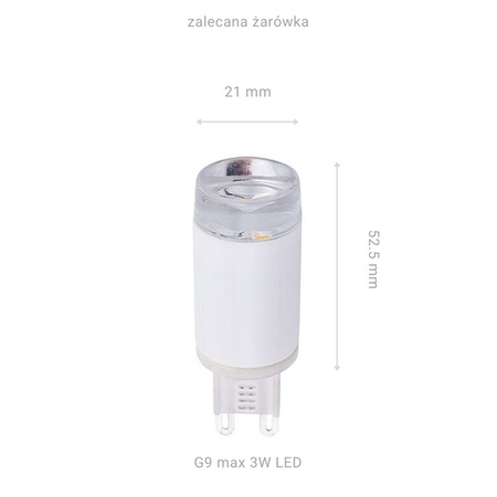 Lampa wisząca rurka srebrna Sigma Lighting SOPEL 1 Stożek 33153