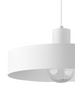 Lampa wisząca metalowa biała Sigma Lighting RIF 1 L 30901