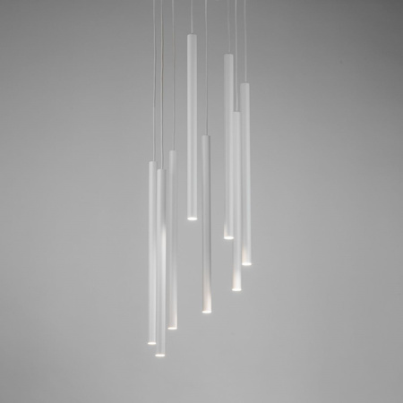 Lampa wisząca sople biała Sigma Lighting SOPEL 8 koło 33629