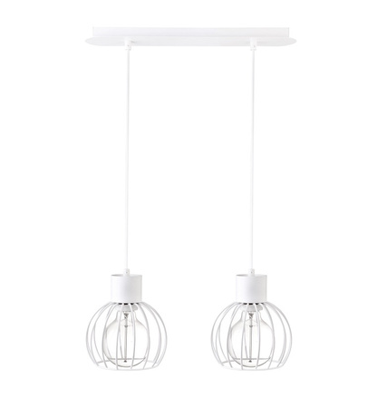 Lampa wisząca Sigma Lighting Luto Koło 2 biały 31166