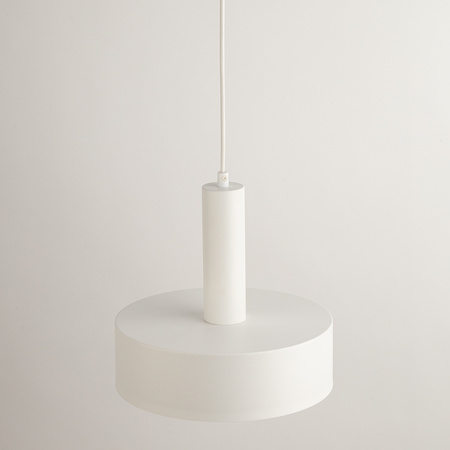 Lampa wisząca VITRUM koło biały 40815