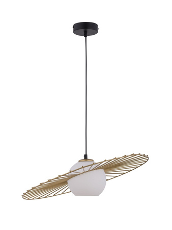 Lampa wisząca druciana złota Sigma Lighting SOL 1 32037