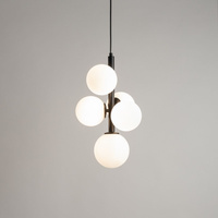 Lampa wisząca kule Sigma Lighting - PERLA 5 czarny 33488