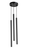 Lampa wisząca sople czarna Sigma Lighting SOPEL 3 koło 33622