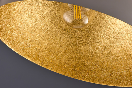 Plafon kopuła taupe_złoty Sigma Lighting SFERA 50 41519